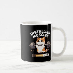 Mug Installation de Muscles Veuillez Attendre Funny Ca