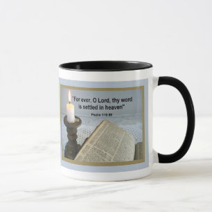 MUG INSTALLÉ DANS LA BOUGIE DU CIEL