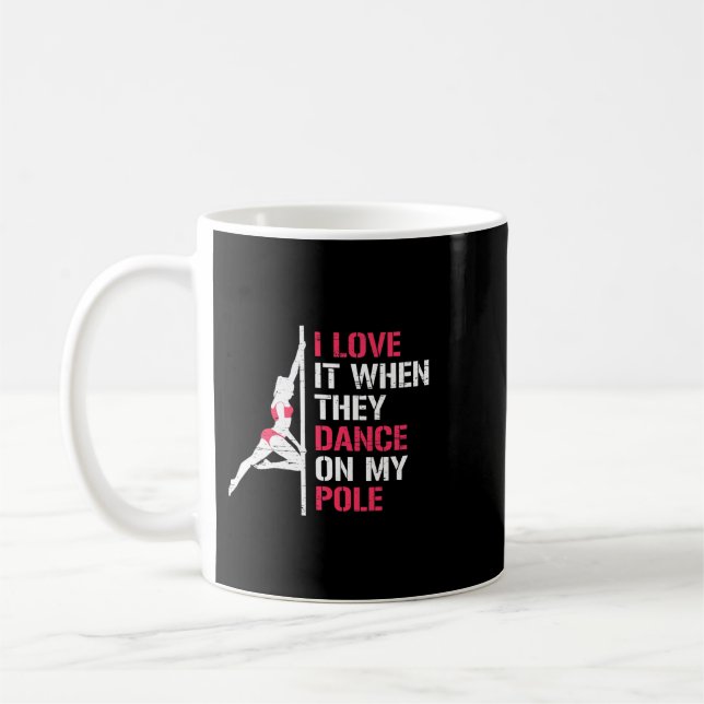 Mug Instructeur de danse de danse de la danseuse (Gauche)