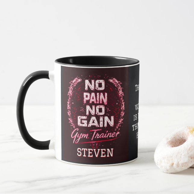 Mug Instructeur de gymnastique (Avec donut)