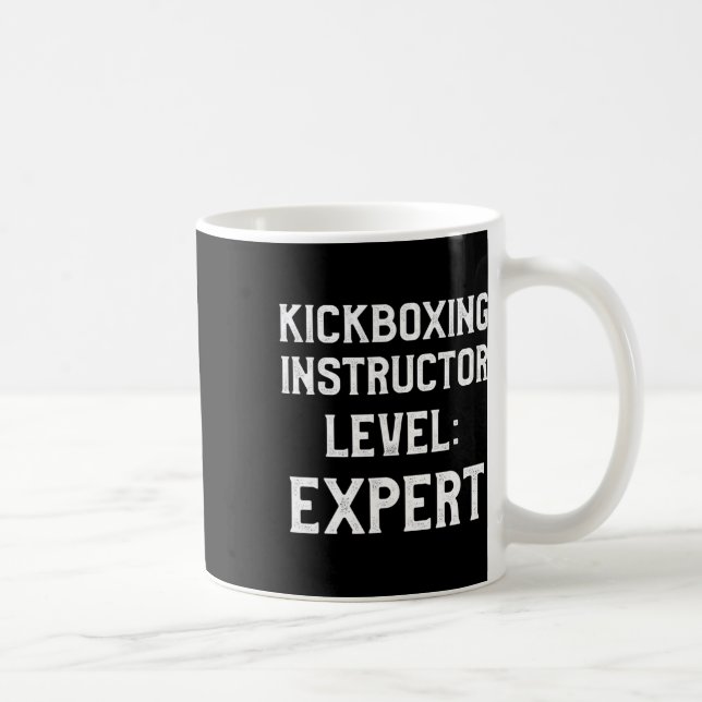 Mug Instructeur de kickboxing Entraînement de kick box (Droite)