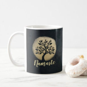 Mug Instructeur de méditation Yoga Studio Black Gold T