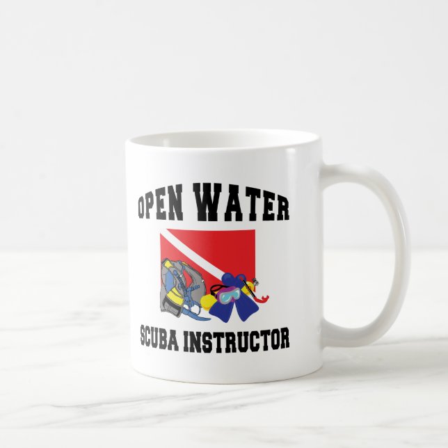 Mug Instructeur de SCAPHANDRE d'eau libre (Droite)