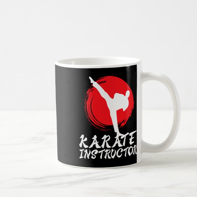Mug Instructeur Karate Enseignant Karate Instructeur K (Droite)