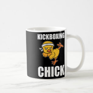 Mug Instructrice de kickboxing drôle Kickboxing Chick