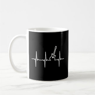 Mug Instrument de pulsation guitare
