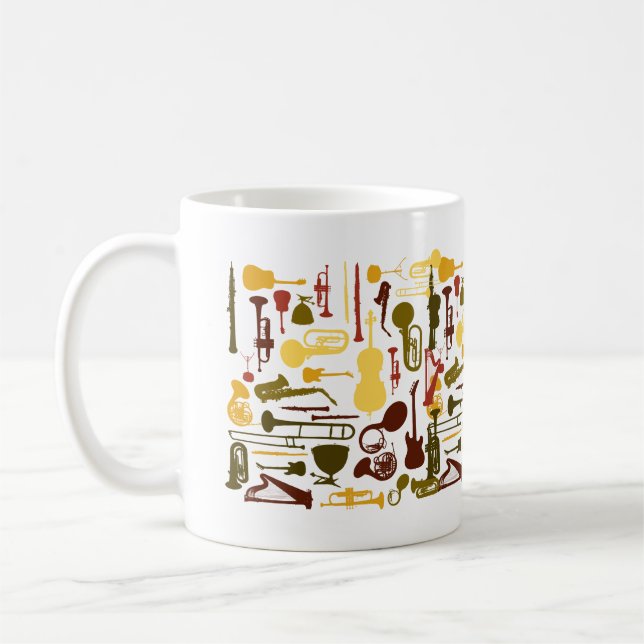 Mug Instruments de musique (Gauche)