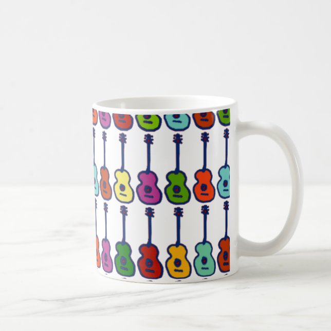 Mug instruments de musique colorés (Droite)