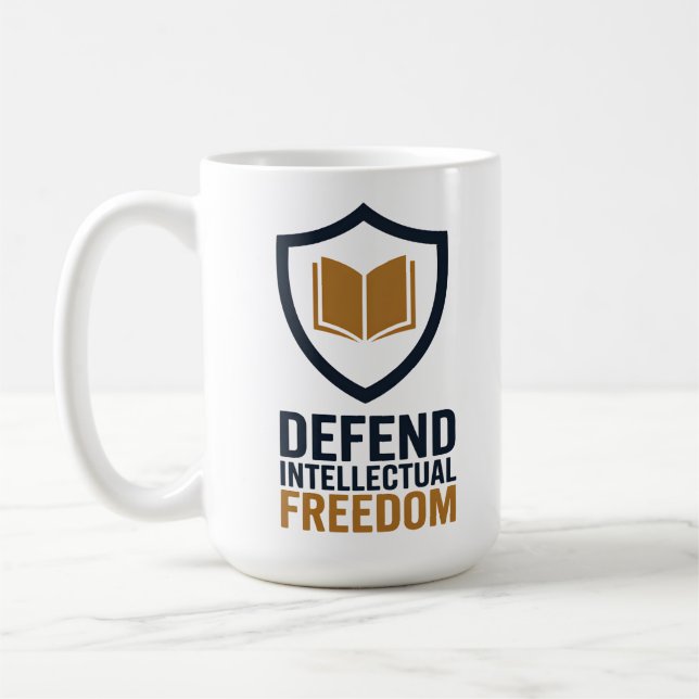 Mug Intellectual Freedom Defense (Gauche)