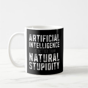 Mug Intelligence artificielle Stupidité naturelle -