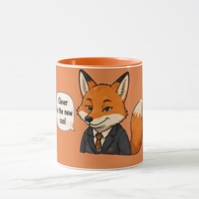 Mug Intelligent est le nouveau cool ☕ Citation drôle p (Centre)