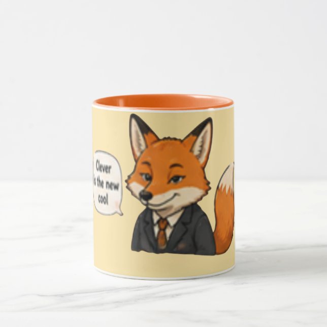 Mug Intelligent est le nouveau cool ☕ Citation drôle p (Centre)