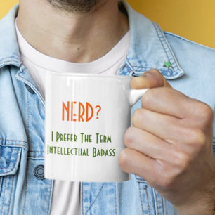 Mug Intello badass drôle nerd humour citation