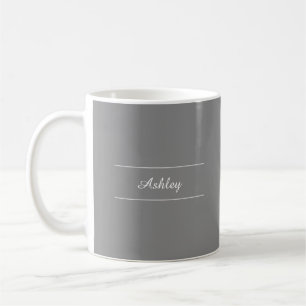 Mug Intemporel - Musique de nom gris moyen