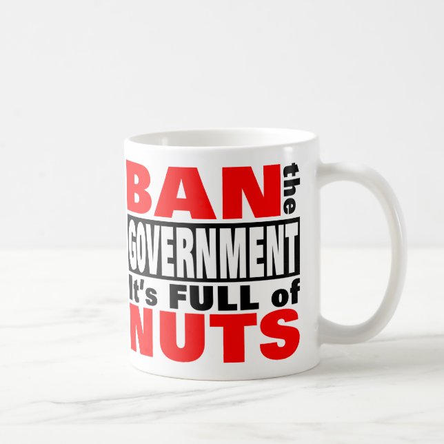 Mug Interdire au GOUVERNEMENT (Droite)