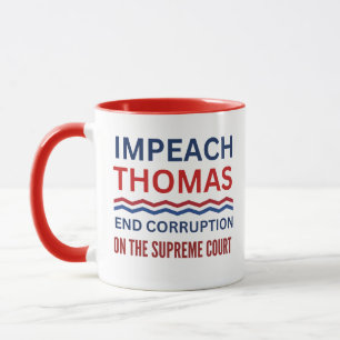 Mug Interdire Clarence Thomas Juge de la Cour suprême