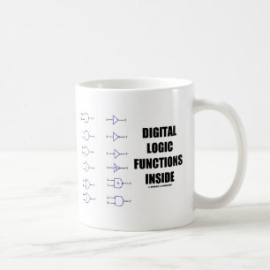 Mug Intérieur de fonctions de logique de Digitals