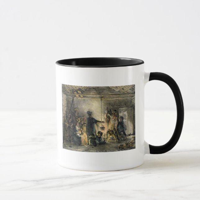 Mug Intérieur de la hutte d'un mineur de charbon (Droite)