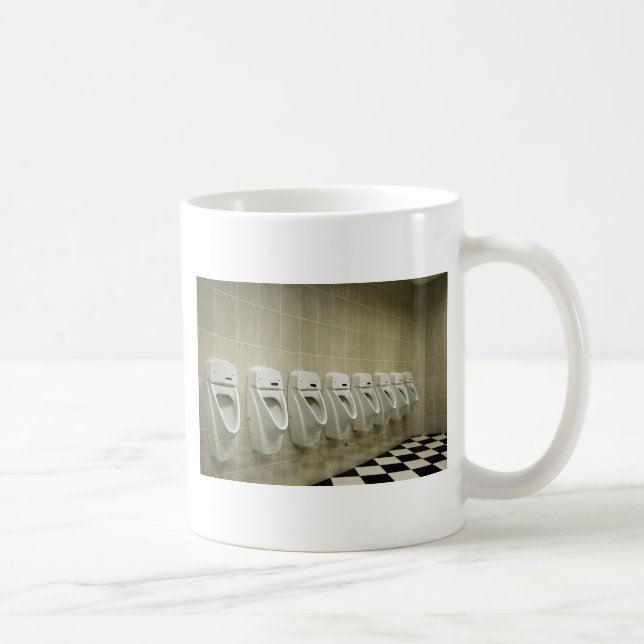 Mug intérieur de toilettes avec la rangée d'urinoir (Droite)