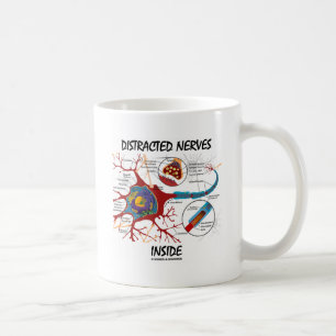 Mug Intérieur distrait de nerfs (synapse)