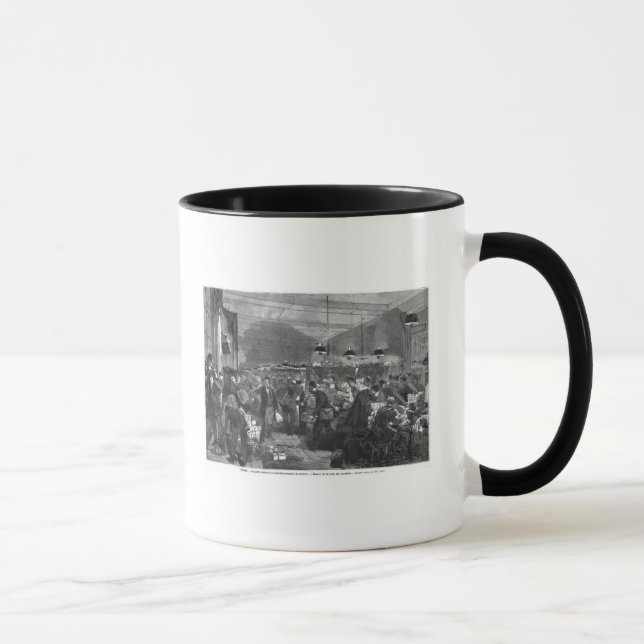 Mug Intérieur du bureau de poste de Paris (Droite)