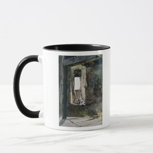 Mug Intérieur du moulin à vent sur le champ de (Gauche)