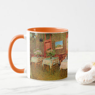 Mug Intérieur d'un restaurant par Vincent van Gogh