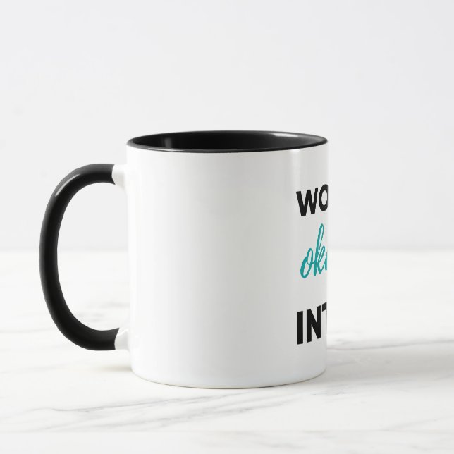Mug Intern 2 le plus Okayest dans le monde (Gauche)