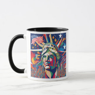 Mug Interprétation artistique des États-Unis