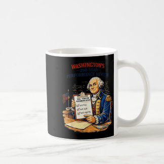 Mug Interprétation drôle de 250 ans de George Washingt