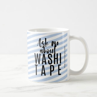 Mug Interrogez-moi au sujet de la bande de Washi -