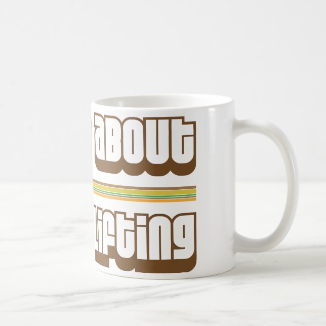 Mug Interrogez-moi au sujet de l'haltérophilie (Droite)