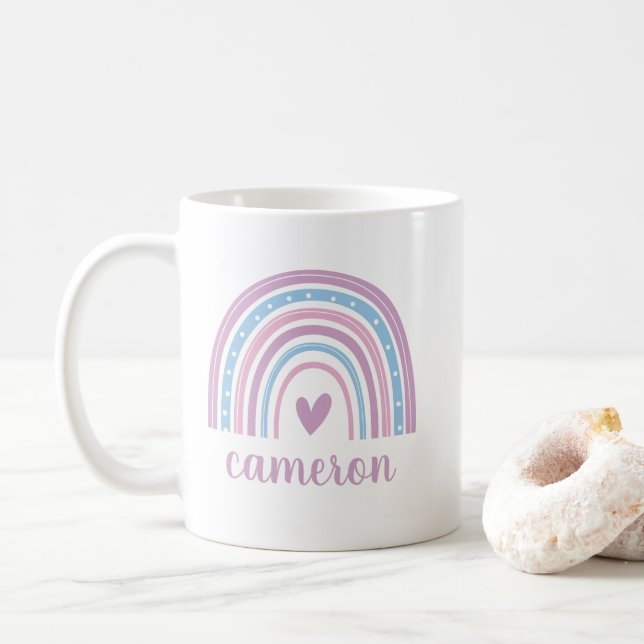 Mug Intersex Rainbow Personnalisé (Avec donut)