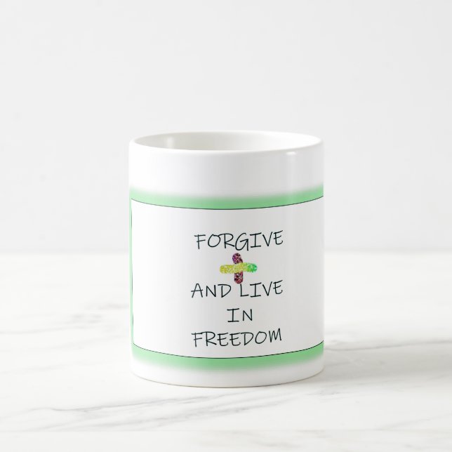 Mug intitulé "Pardonne" (Centre)