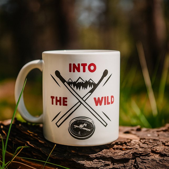 Mug Into the Wild Adventure Survie sauvage (Créateur téléchargé)