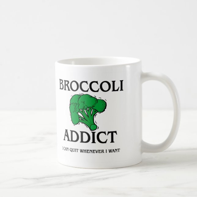 Mug Intoxiqué de brocoli (Droite)