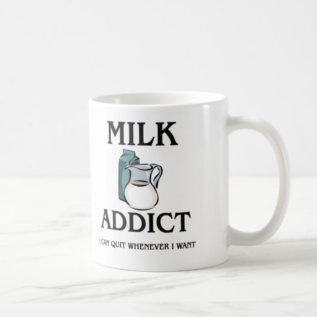 Mug Intoxiqué de lait (Droite)