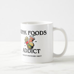 Mug Intoxiqué de nourritures d'ordure