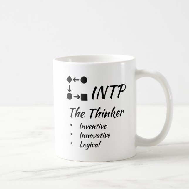 Mug INTP MBTI Myers-Briggs Type Indicateur Personnalit (Droite)
