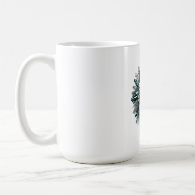 Mug Intricate Frozen Evergreen T-Shirt (Gauche)