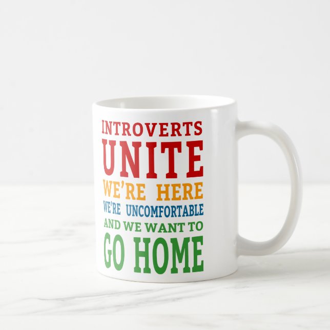 Mug Introduction Unite - Nous sommes ici et nous voulo (Droite)