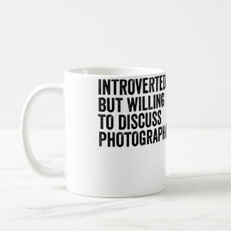 Mug Introverti Mais Prêt à Discuter de Photographie Ph