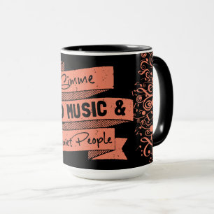 Mug Introvertir personnalité musique forte gens tranqu