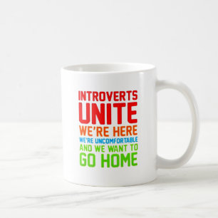 Mug INTROVERTS NOUS UNISSENT sont ICI NOUS sont
