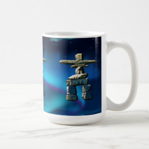 Mug Inukshuk Native American Spirit Stones