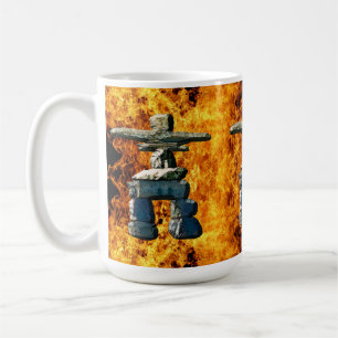 Mug Inukshuk Native American Spirit Stones