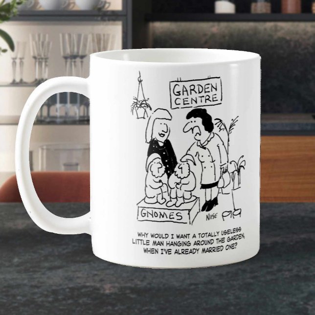 Mug Inutile Gnome dans le Garden Center. Drôle (Créateur téléchargé)