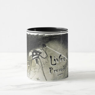 Mug Invasion alien vintage guerre mondiale uffilm post