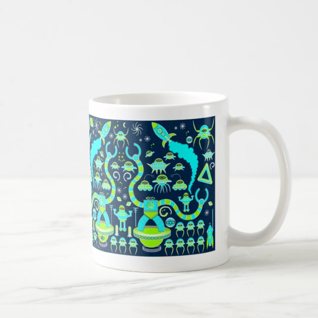 Mug Invasion de robot (Droite)