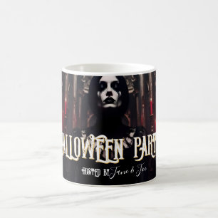 Mug Invitation sombre de style gothique pour soirée d'